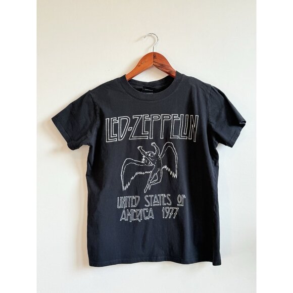 Led Zeppelin United States Of America 1977 Graphic T-shirt Men Medium - Picture 1 of 6